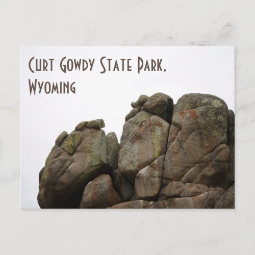 Curt Gowdy State Park Wyoming Postcard