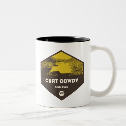 Curt Gowdy State Park Wyoming Two_Tone Coffee Mug