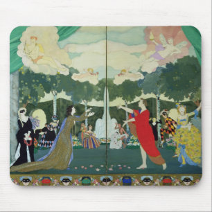 Curtain Design for the 'Free Theatre' in Mouse Pad