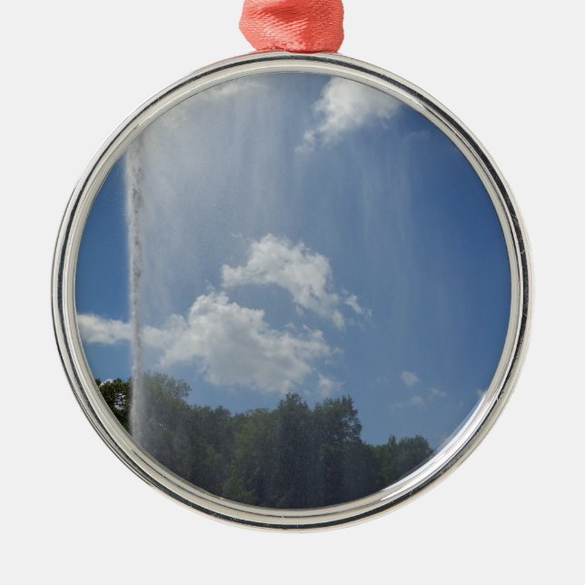 curtain on lake metal ornament (Front)