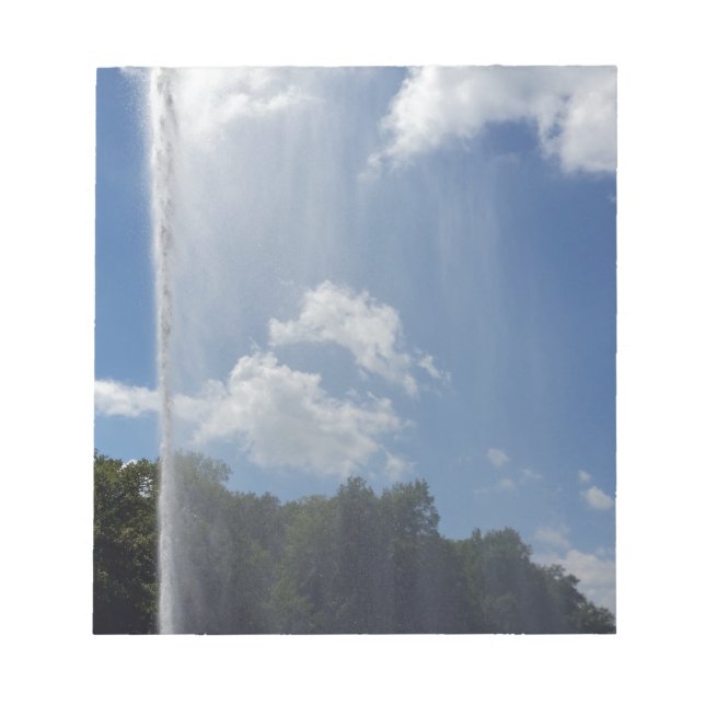 curtain on lake notepad (Front)