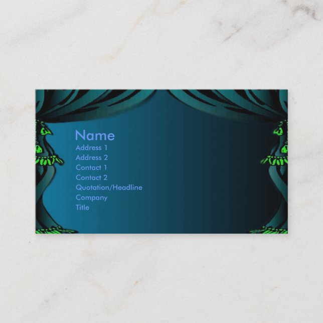 Curtain Profile Card (Front)