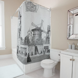 Curtain shower Paris 1906