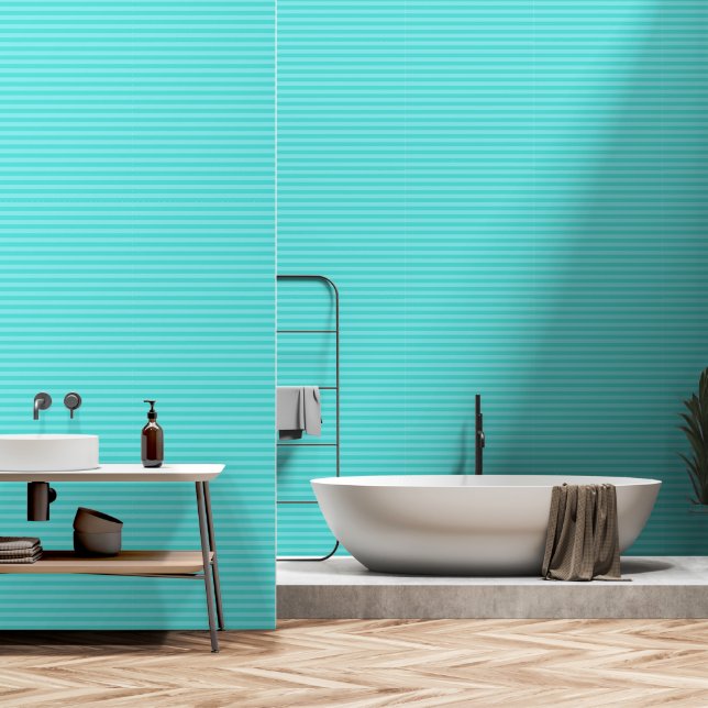 Curtain Wallpaper (Bathroom)