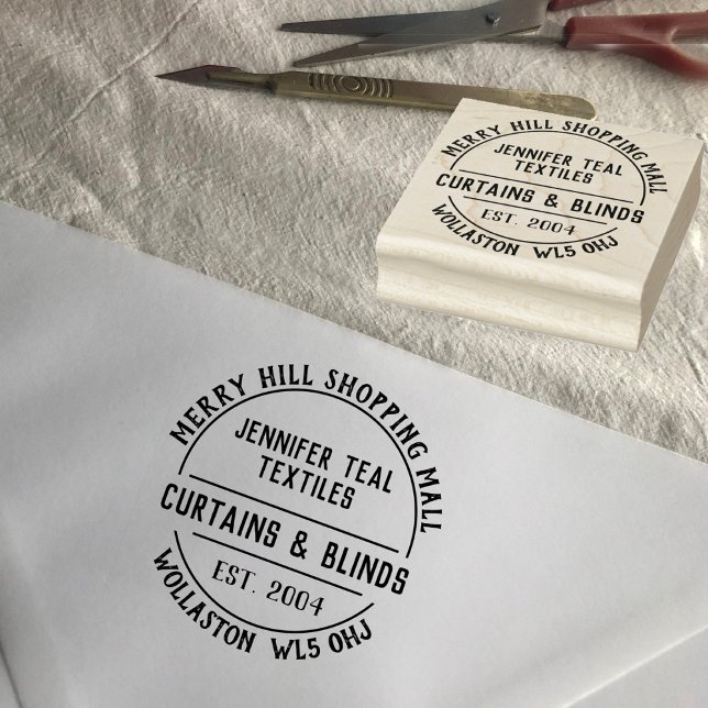 Curtains & Blinds Rubber Stamp (Creator Uploaded)