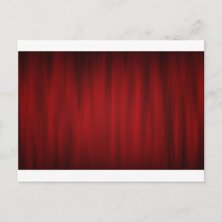 curtains postcard