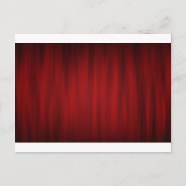 curtains postcard (Front)