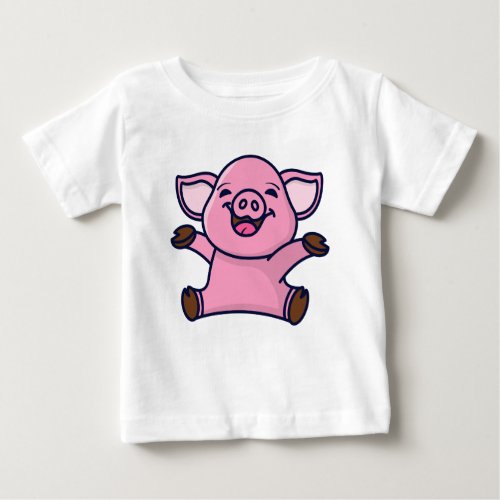 Curte pigy Baby Fine Jersey T_Shirt