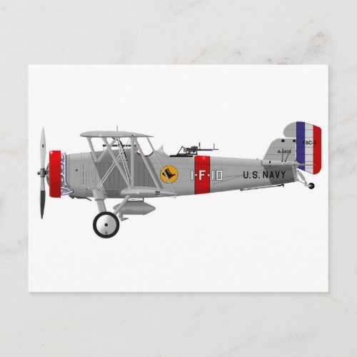 Curtiss F8C_4 Helldiver A5433 Postcard