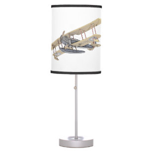 Curtiss Float Plane Table Lamp