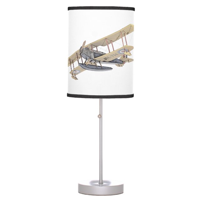 Curtiss Float Plane Table Lamp (Front)