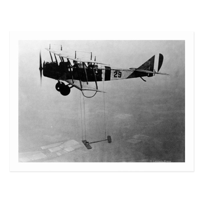 Curtiss JN 4 Jenny Aircraft With Model Wing Postcards