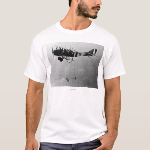 Curtiss JN_4 Jenny Aircraft With Model Wing T_Shirt