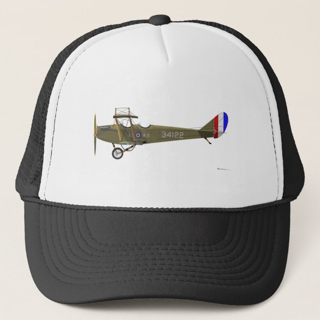 Curtiss JN-4 Jenny Trucker Hat (Front)