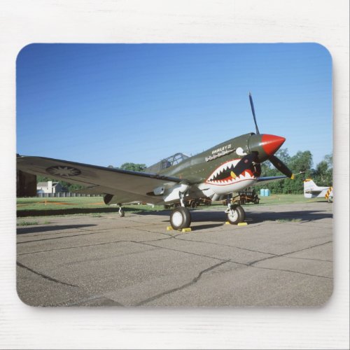 Curtiss P_40 Warhawk at Minnesota CAF Air Show Mouse Pad