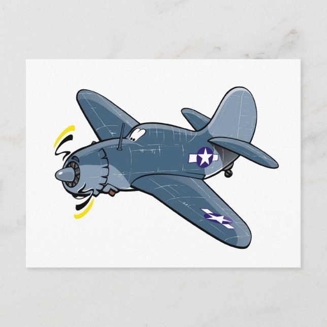 curtiss sb2c helldiver postcard (Front)