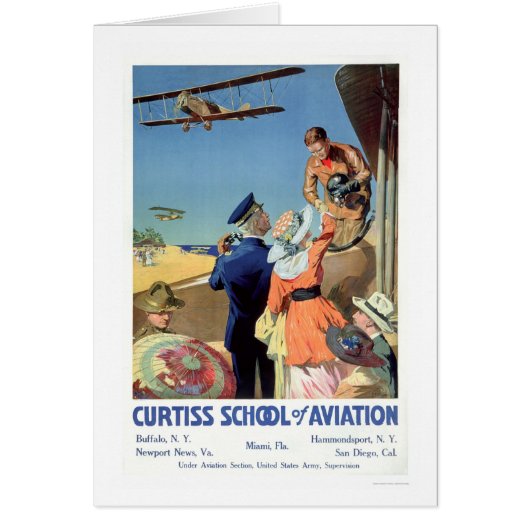 Curtiss School of Aviation (US02053) Cards (Front)