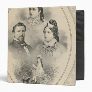 Curtiss & Todd family portraits 3 Ring Binder
