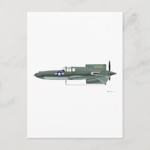 Curtiss XP-55 Ascender Postcard