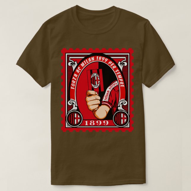 Curva sud milano 2 T-Shirt (Design Front)