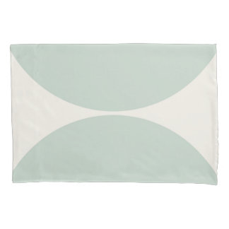 Curvature Minimalism - Sage Green Pillow Case
