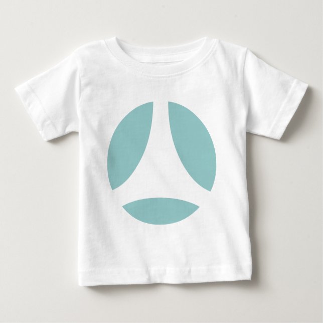 Curve Ball Arrow Baby T-Shirt (Front)