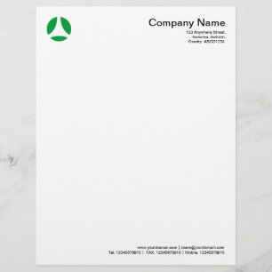 Curve Ball - Grass Green Letterhead