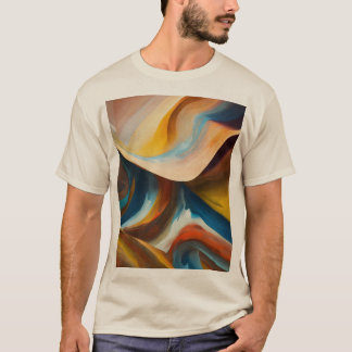 Curve Smoothing and Organic Shapes in Modern Desig T-Shirt