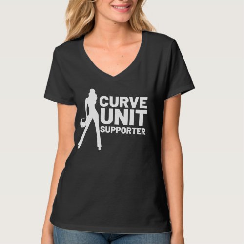 Curve Unit Supporter T_Shirt Women