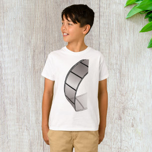 Curved Blank Film Strip T-Shirt