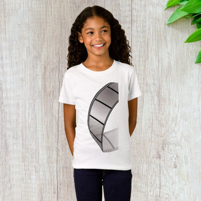 Curved Blank Film Strip T-Shirt (Creator Uploaded)