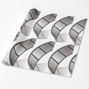 Curved Blank Film Strip Wrapping Paper