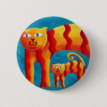 Curved Cats Button