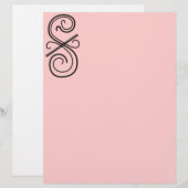 Curved Line Letterhead (Front/Back)