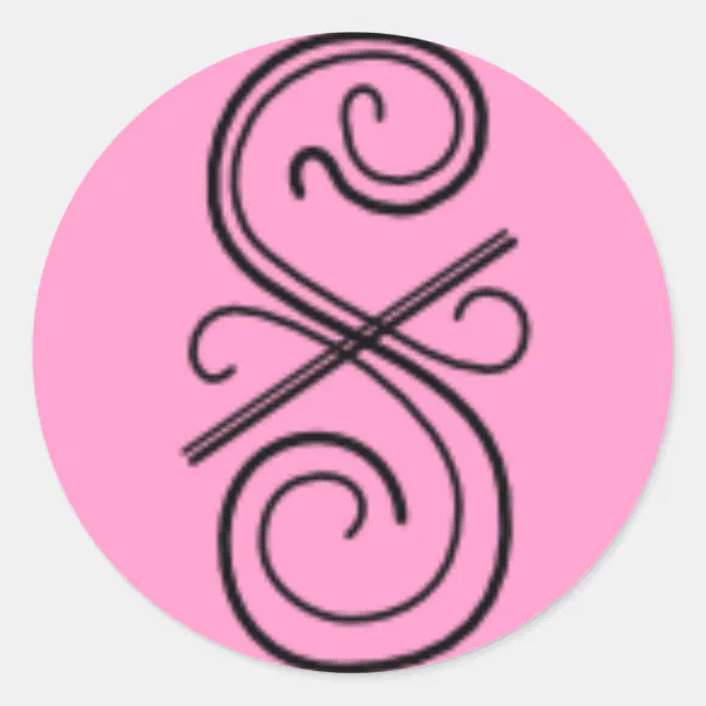 Sticker Curve Lineesign Curved Line Sticker | Zazzle