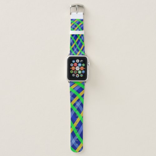 Curved Lines Tables Apple Watch Band