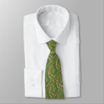 Curved Piano Keys Neck Tie