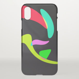 Curved shapes iPhone x case