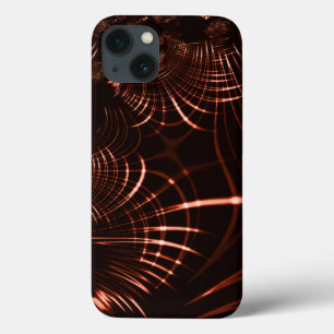 Curved sharp claws or thorns of coral or copper iPhone 13 case