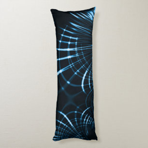 Curved sharp claws or thorns of royal blue body pillow