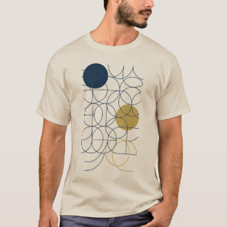 Curves And Circles Art Men's T-Shirt