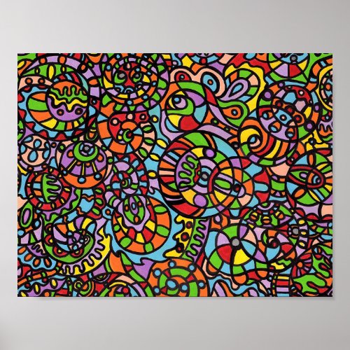 Curves and Spheres Poster