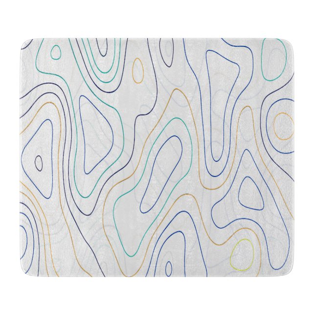 Curves Cutting Board (Front)
