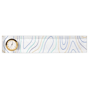 Curves Desk Name Plate