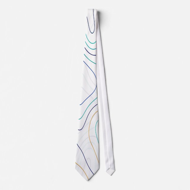 Curves Neck Tie (Front)