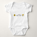 Curves, Subaru, equals fun Baby Bodysuit Curves, Subaru, equals fun Baby Bodysuit