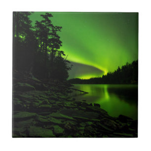 Curving Aurora Ceramic Tile