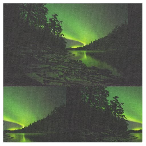 Curving Aurora Fabric