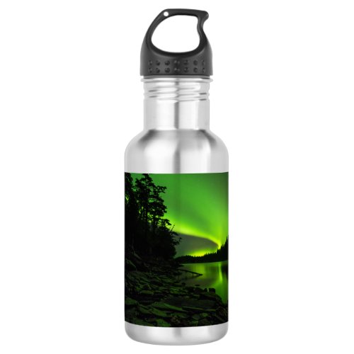 Curving Aurora Stainless Steel Water Bottle