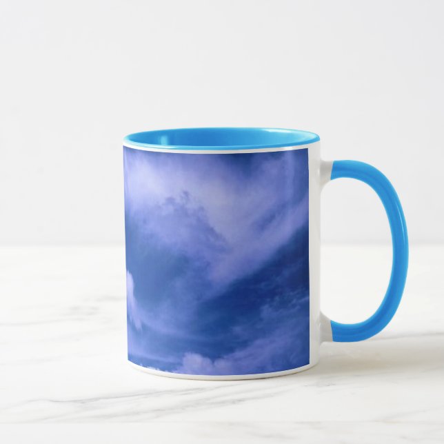 curvy cloud , mug (Right)